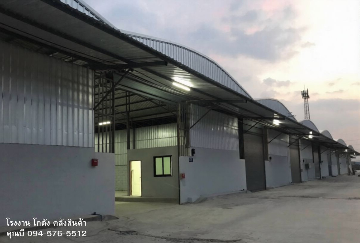 For RentWarehouseMahachai Samut Sakhon : Warehouse, factory for rent, Dee Charoen Project, Bang Nam Chuet Intersection, starting size 100 to 1,500 sq m, 3-phase electricity, size 30 (100) A, Mueang Samut Sakhon