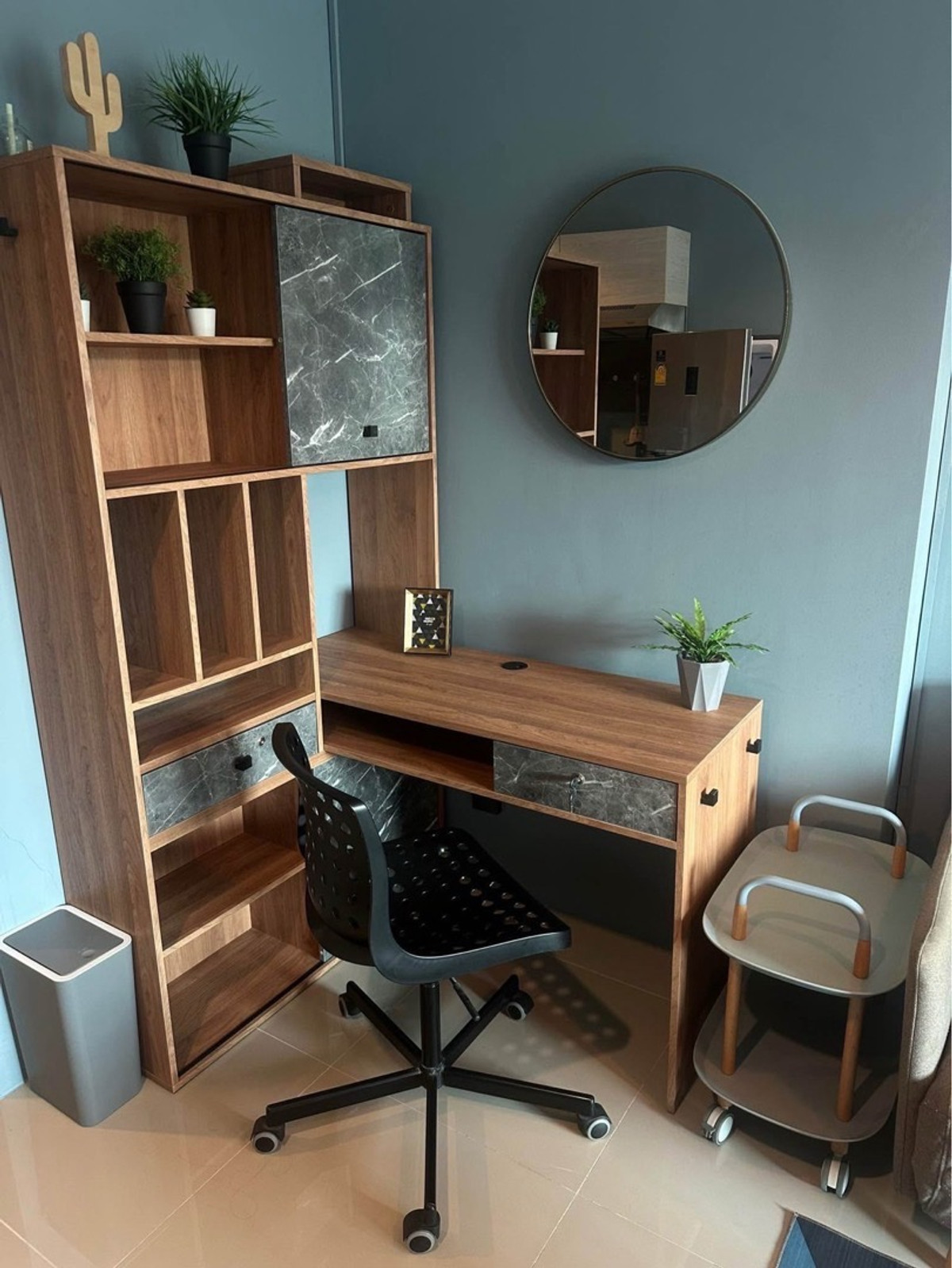 For RentCondoPattanakan, Srinakarin : For rent, Assakan Place Srinakarin, 4th floor, price 8,200 baht, available, ready to move in, fully furnished.