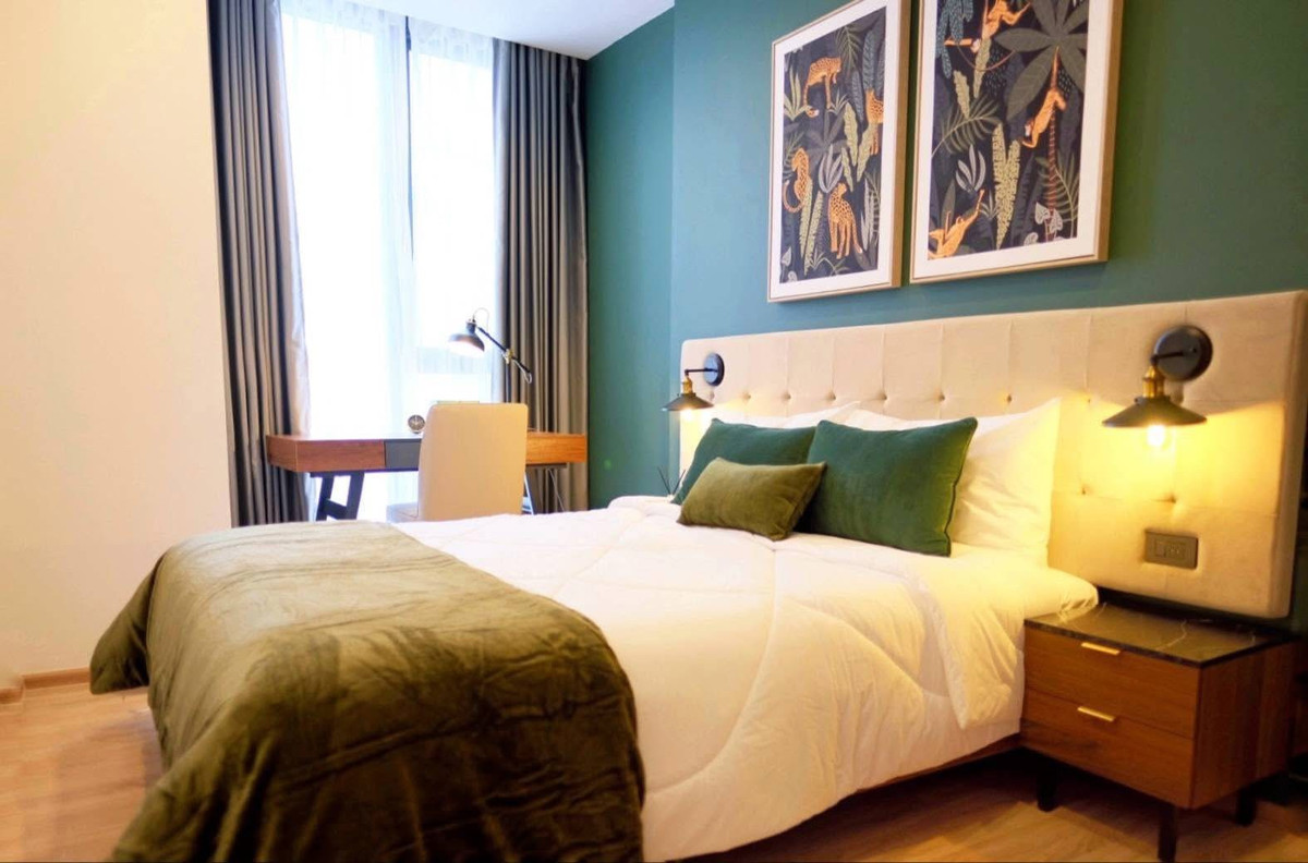 For RentCondoSapankwai,Jatujak : For rent The Line Phahon-Pradipat, 1 bedroom, 1 bathrooms, 34 sq.m, 26th floor, ceiling height 3.5 m, fully furnished, ready to move in.