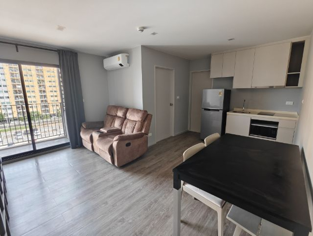 ให้เช่าคอนโดบางนา แบริ่ง ลาซาล : ให้เช่า ห้องมุม 35ตรม ตึกC2 ชั้น6 Aspen Condo Lasalle ใกล้ MRT ศรีลาซาลเพียง 650ม