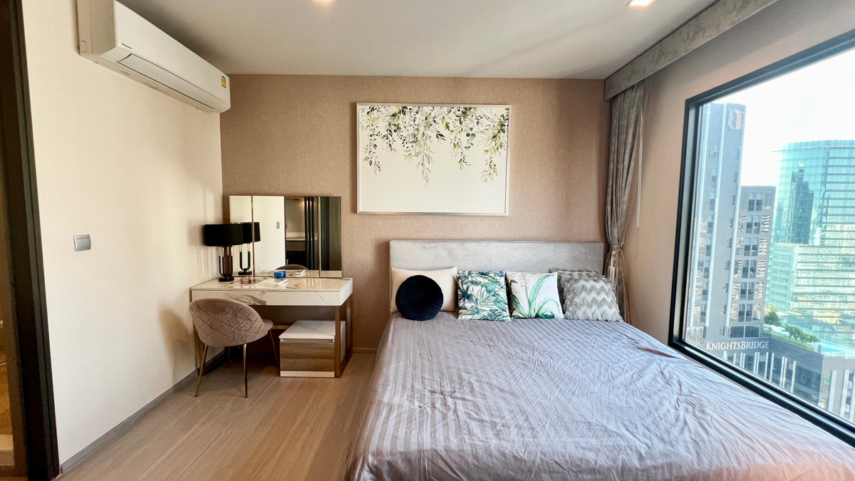 For RentCondoRama9, Petchburi, RCA : Life Asoke Rama 9 for rent, 18,000 baht/month [#HI1220]