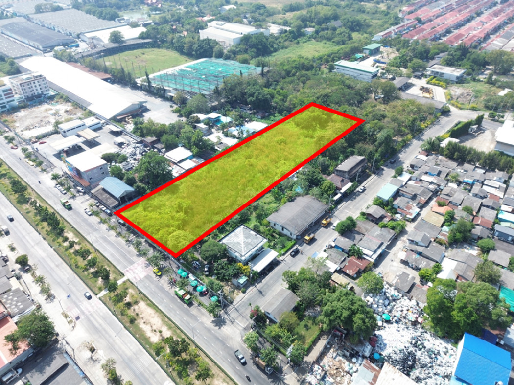 ขายที่ดินบางแค เพชรเกษม : ขาย ถูกที่สุด ที่ดิน ริมถนนพุทธมณฑล สาย3 ขนาด 4 ไร่กว่า เหมาะทำการค้า DD