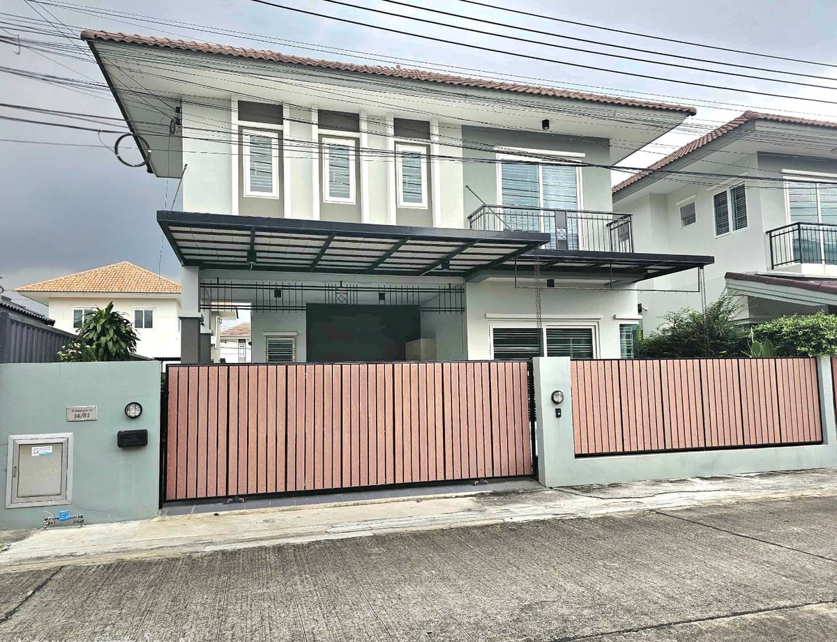 ขายแจ้งวัฒนะ เมืองทอง : ขายบ้านแฝด ลภาวัน 21 บนทำเลศักยภาพ ถนนราชพฤกษ์