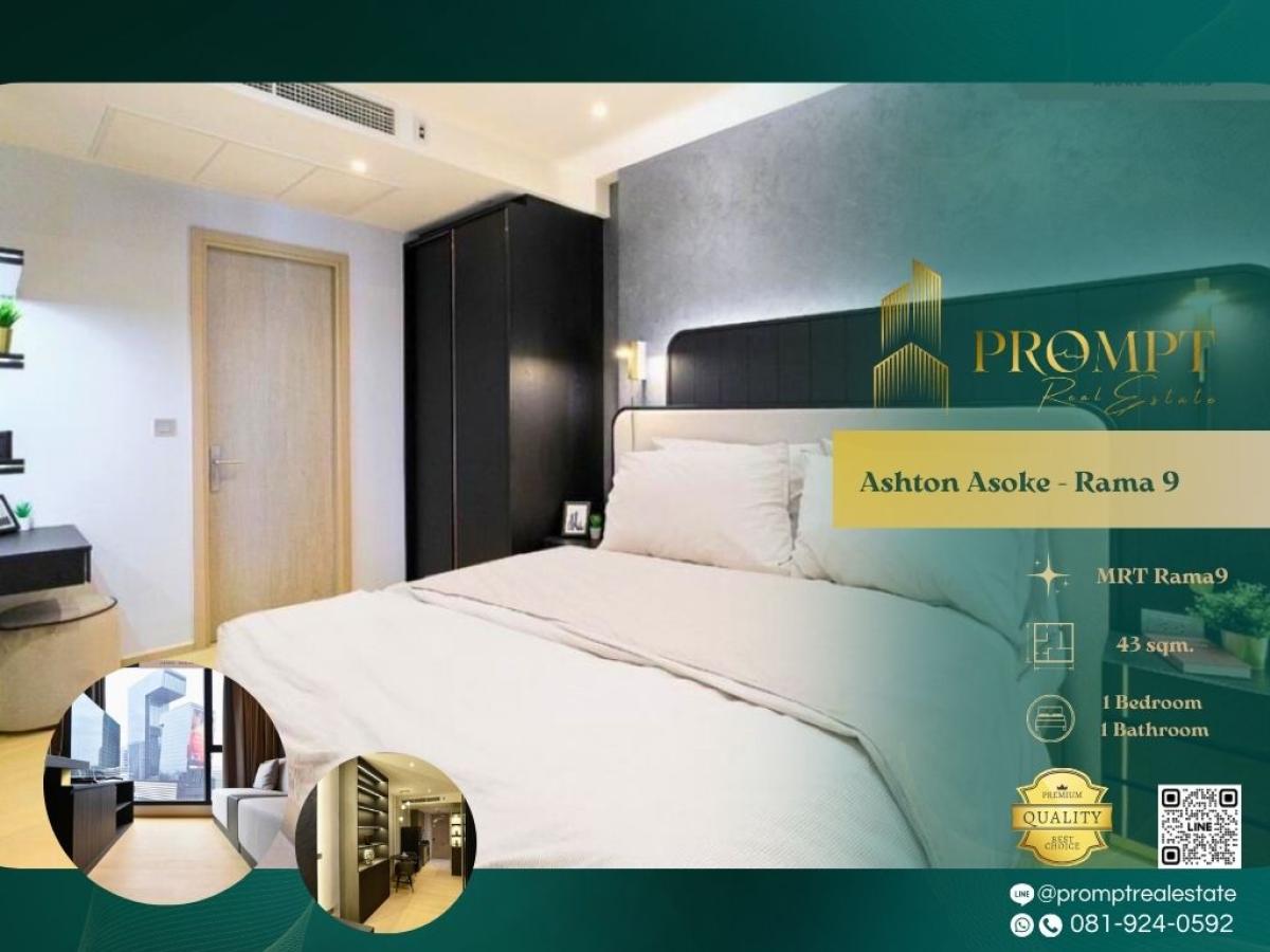 For RentCondoRama9, Petchburi, RCA : AB05516 - Ashton Asoke - Rama 9 : แอชตัน อโศก - พระราม 9 : Ashton Asoke - Rama 9 : แอชตัน อโศก - พระราม 9 - #CentralRama9 #MrtRama9 #Rama9