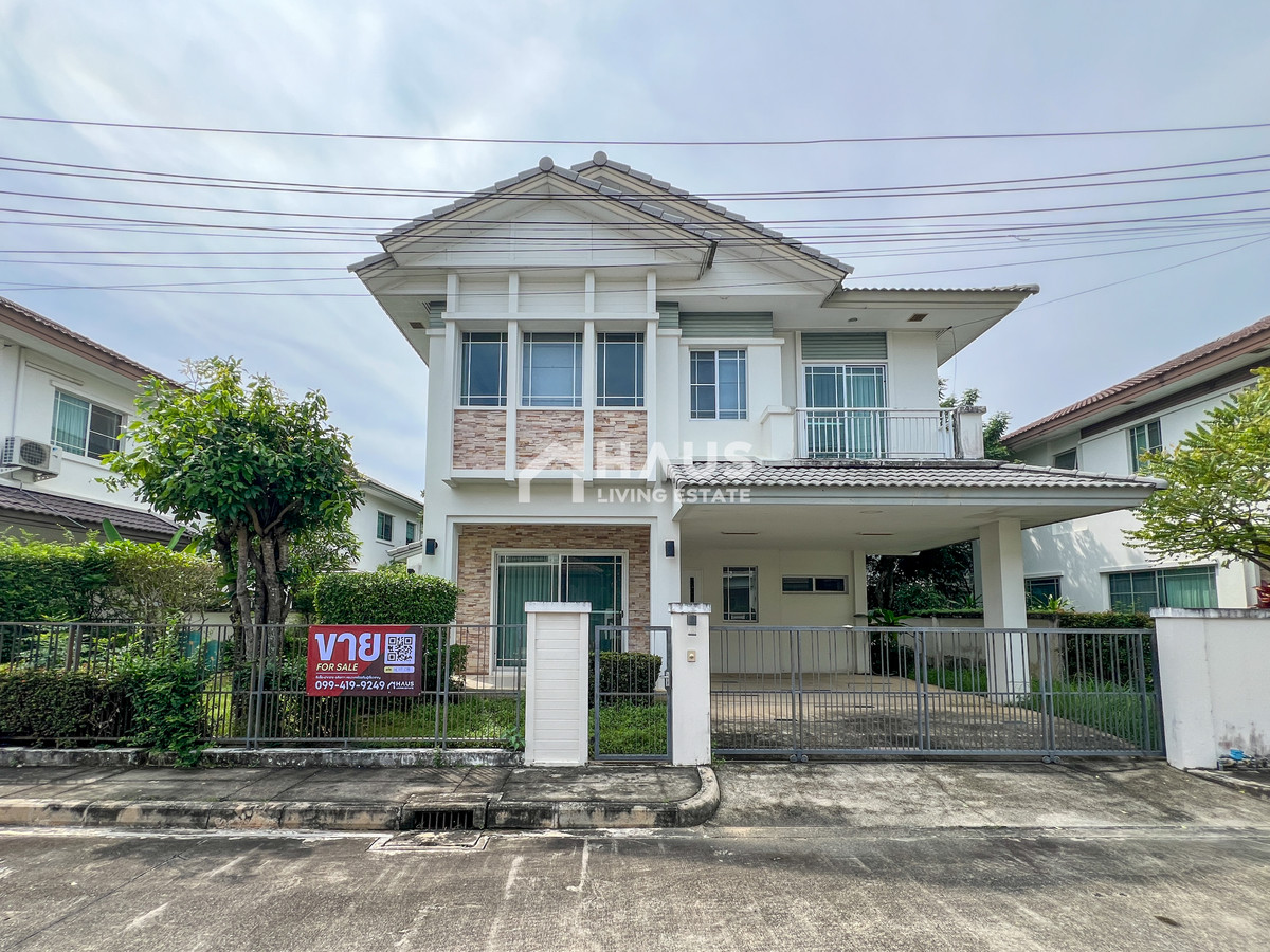 For SaleHouseRama5, Ratchapruek, Bangkruai : 🔥 Single house for sale, Manthana Chaengwattana Ratchapruek 🔥 Manthana Chaengwattana Ratchapruek / 3 bedrooms #HCYP014
