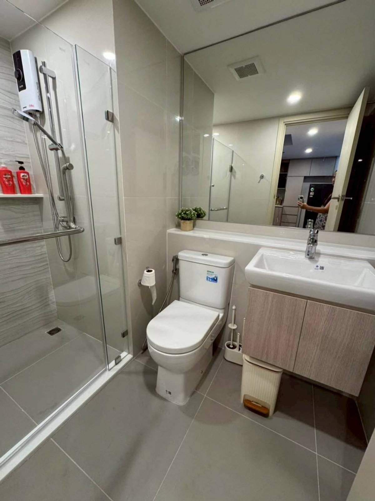 For RentCondoKhlongtoei, Kluaynamthai : Duplex View แม่น้ำบางกระเจ้า 2bed1bath 54 Sqm Fullyfurnish Ready to move in , Life Rama4 Asoke 48,000-