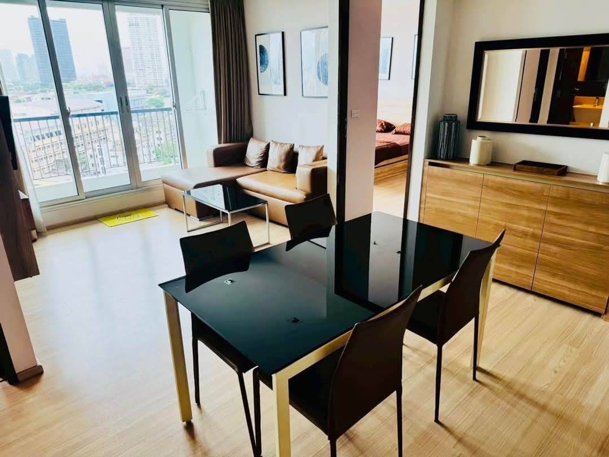 For RentCondoSathorn, Narathiwat : For Rent // Rhythm Sathorn 1bed 45 Sqm Fullyfurnish+bathtub 25,000-