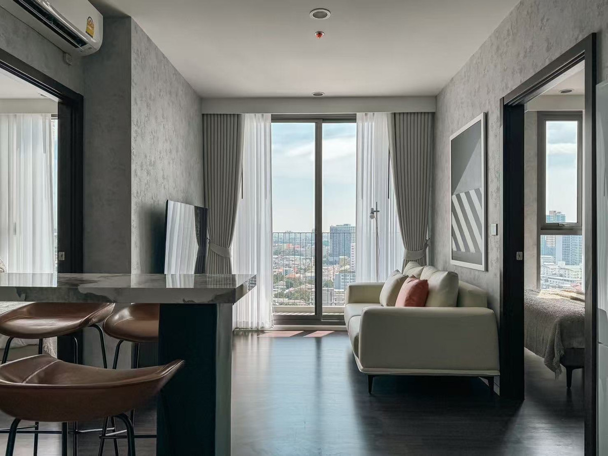 For RentCondoOnnut, Udomsuk : 🏷️ [For Rent] Whizdom 101 | New Room | 2 Bed 2 Bath | 49 sq.m. | Floor 19 | BTS Punnawithi | 35,000 THB/month | LINE: @323gqmho | Ref: T2056