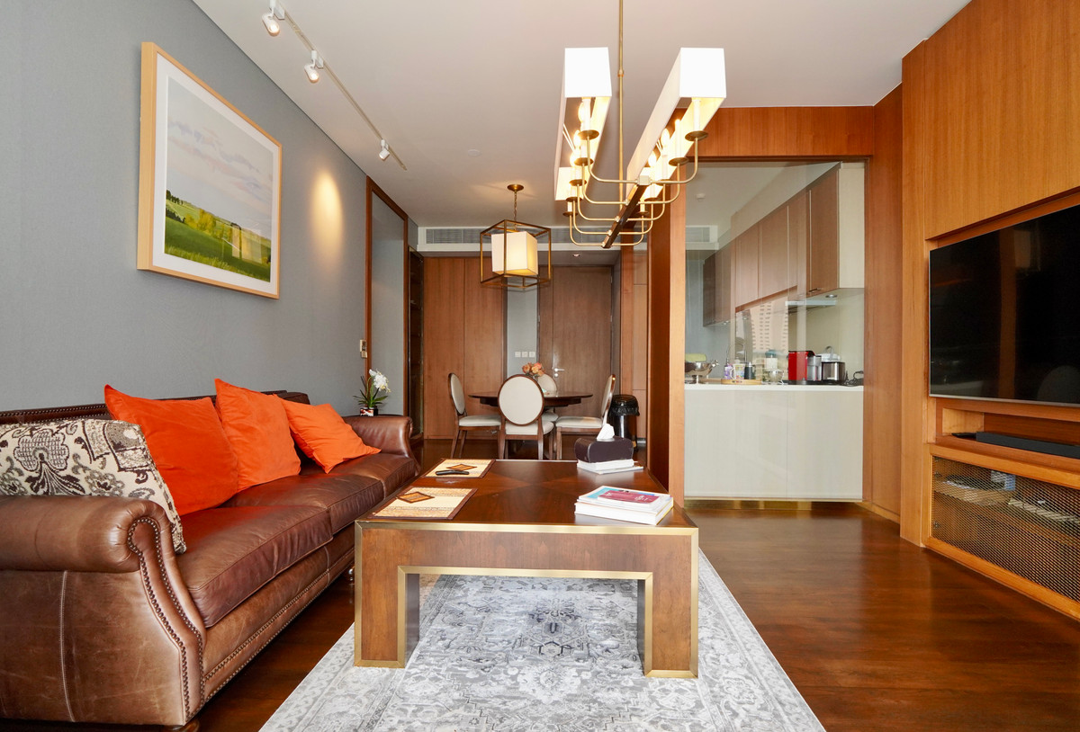 For SaleCondoSathorn, Narathiwat : ✨Luxury Condo in Sathorn, resort atmosphere, only 1 km. from One Bangkok & MRT📍The Sukhothai Residence, very good condition, facing east.