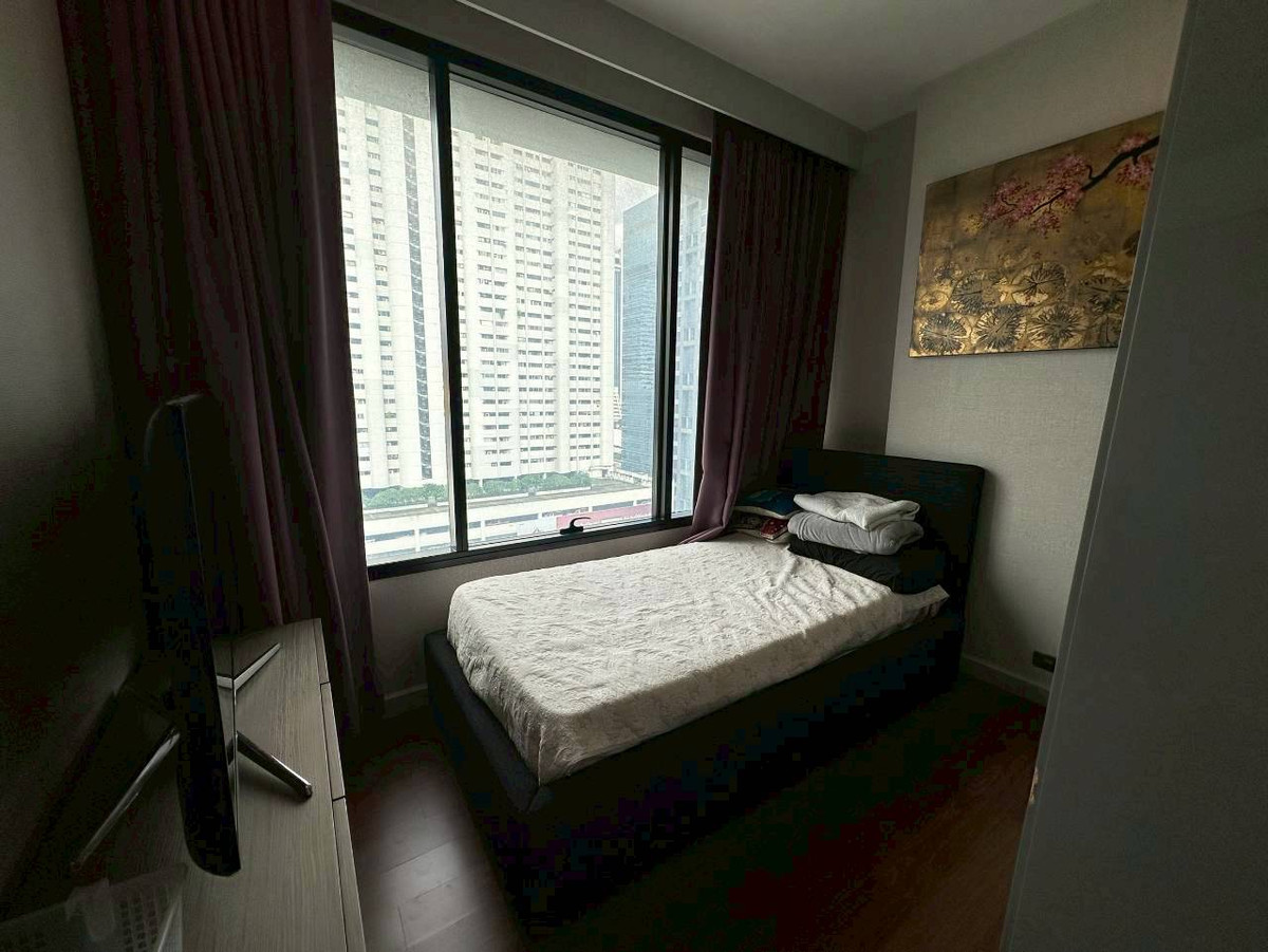 ให้เช่าคอนโดสีลม ศาลาแดง บางรัก : M Silom 2bed2bath 61 Sqm Fullyfurnish , Pet Friendly 45,000-