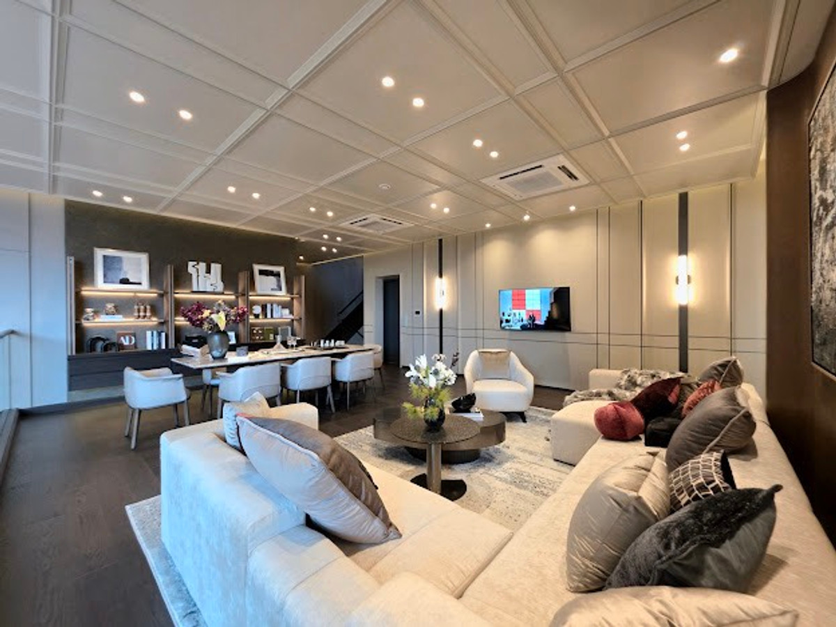 For SaleHouseKaset Nawamin,Ladplakao : 🏛️BEON Kaset-Nawamin🌈3-story detached house, size 635 sq m, 87 sq m, 5 bedrooms, 6 bathrooms, 4 parking spaces, starting at 44.3 MB. Contact to make an appointment to view Tel.0922635410 (Earth)