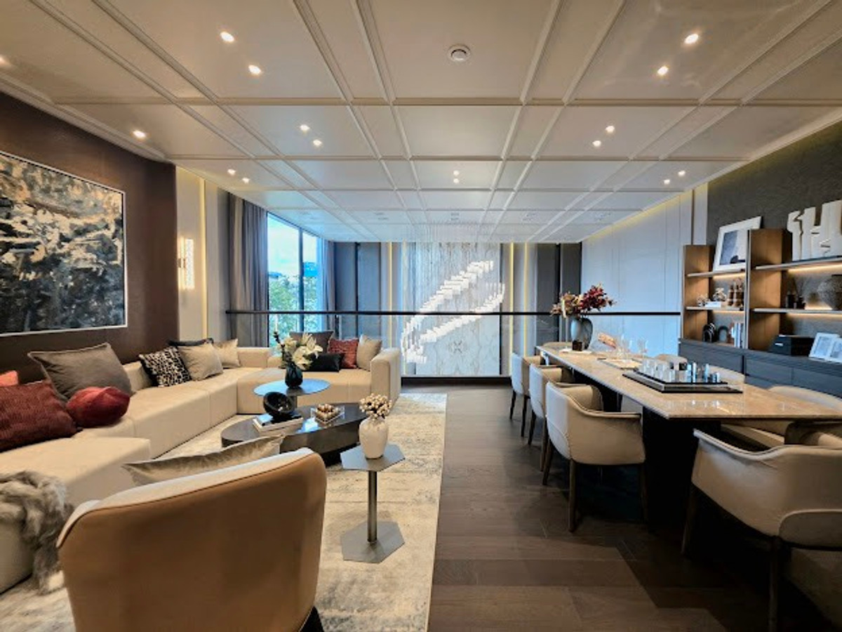 For SaleHouseKaset Nawamin,Ladplakao : 🏛️✨BEON Kaset-Nawamin | 3-story detached house, size 635 sq m, 87 sq m, 5 bedrooms, 6 bathrooms, 4 parking spaces, starting at 44.3 MB. Contact to make an appointment to view Tel.0922635410 (Earth)