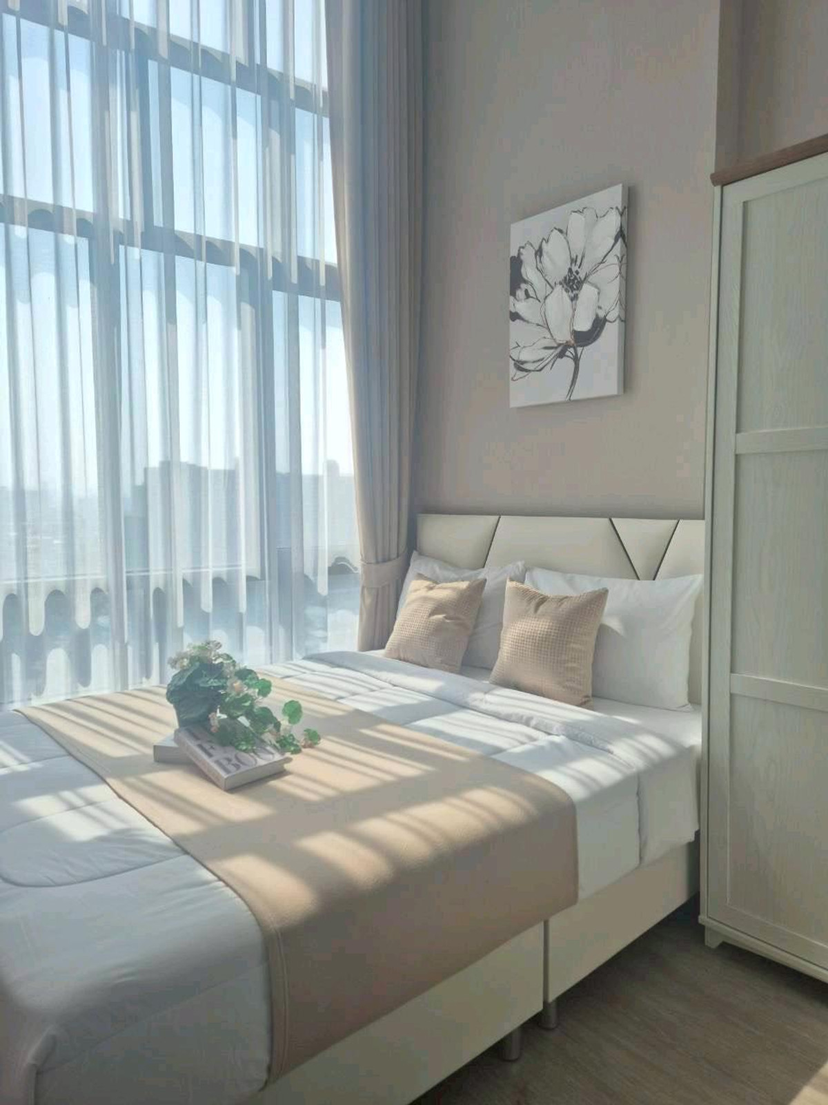 ให้เช่าคอนโดบางซื่อ วงศ์สว่าง เตาปูน : ปล่อยเช่า Metro Sky ประชาชื่น ห้องแต่งสวย เฟอร์ครบ พร้อมอยู่