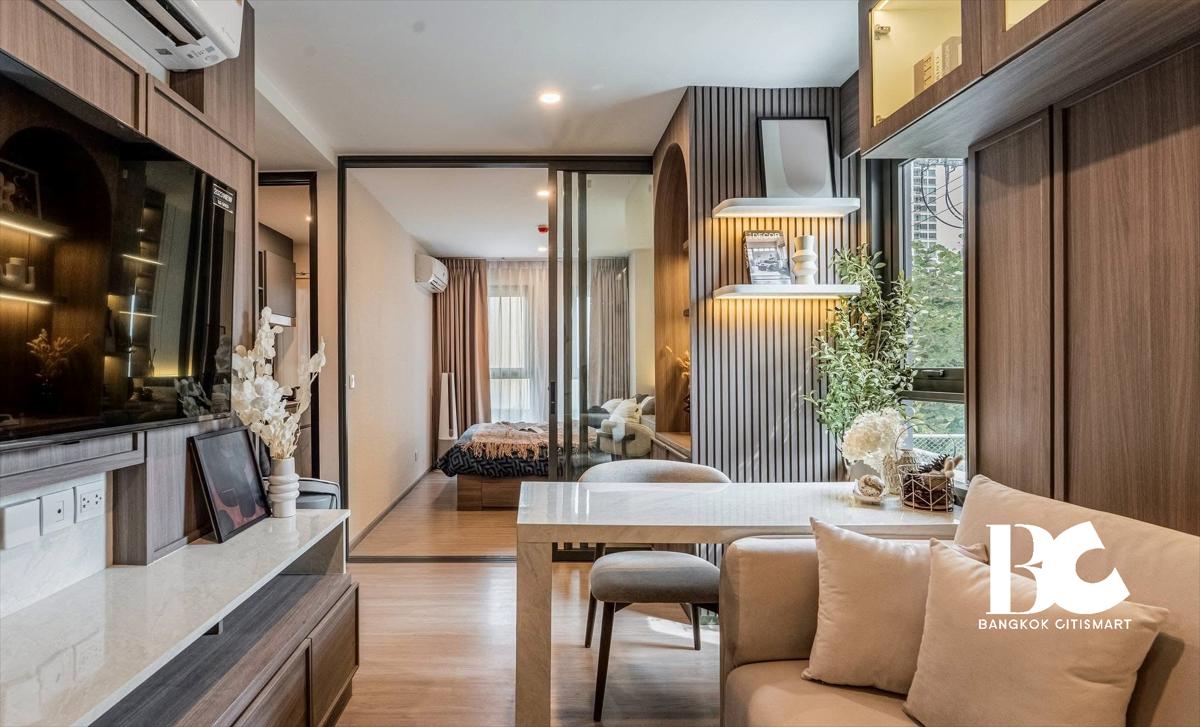 For SaleCondoKasetsart, Ratchayothin : 🔥Urgent sale🔥Aspire Ratchayothin* near BTS Ratchayothin, fully furnished. Ready to move in