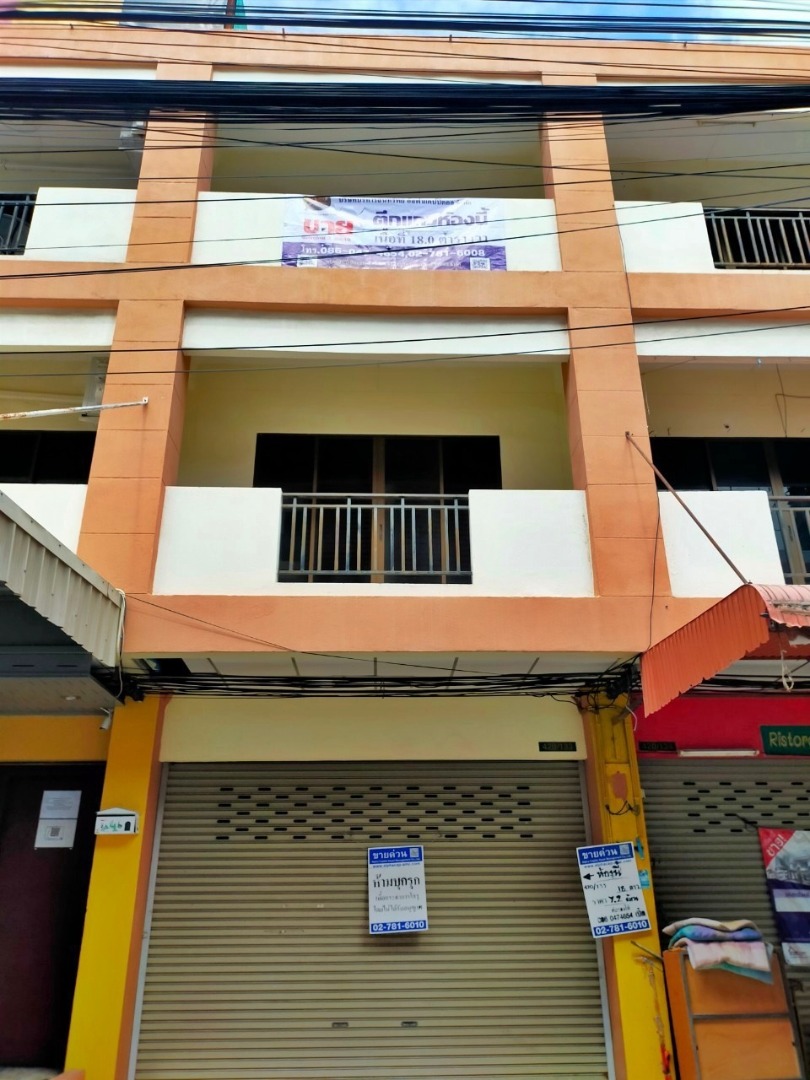 For SaleShop HousePattaya, Bangsaen, Chonburi : 🔥Urgent bank assets🔥Commercial building for sale in Chonburi Province