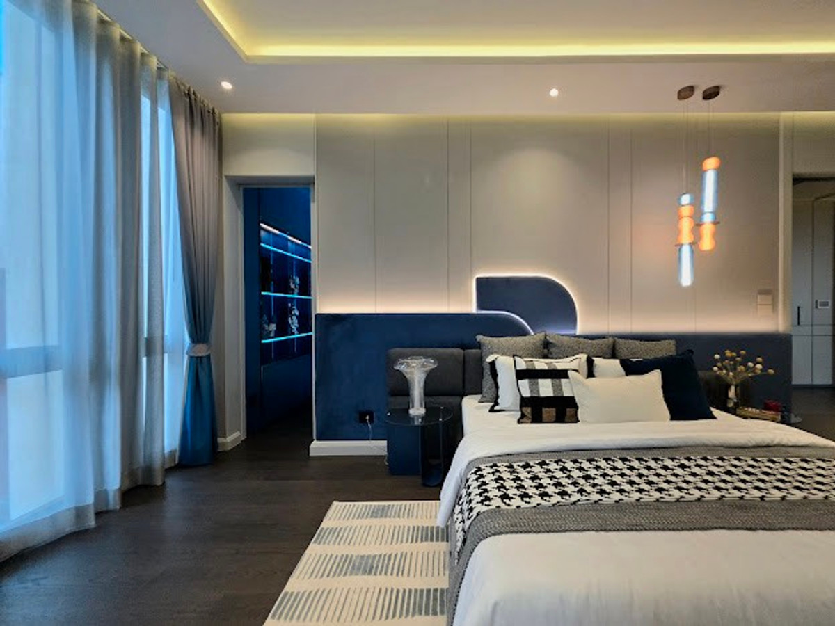 For SaleHouseKaset Nawamin,Ladplakao : 🏛️BEON Kaset-Nawamin✨ 3-story detached house, size 635 sq m, 87 sq m, 5 bedrooms, 6 bathrooms, 4 parking spaces, starting at 44.3 MB. Contact to make an appointment to view Tel.0922635410 (Earth)