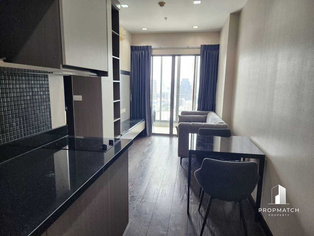 ให้เช่าคอนโดราชเทวี พญาไท : ✨Flash Deal ✨IDEO Q Phayathai( 1Bed 1Bath 36SQM.) แต่งครบพร้อมอยู่ !! เพียง 23,000บาทต่อเดือน Tel.0981315848 @propmatch