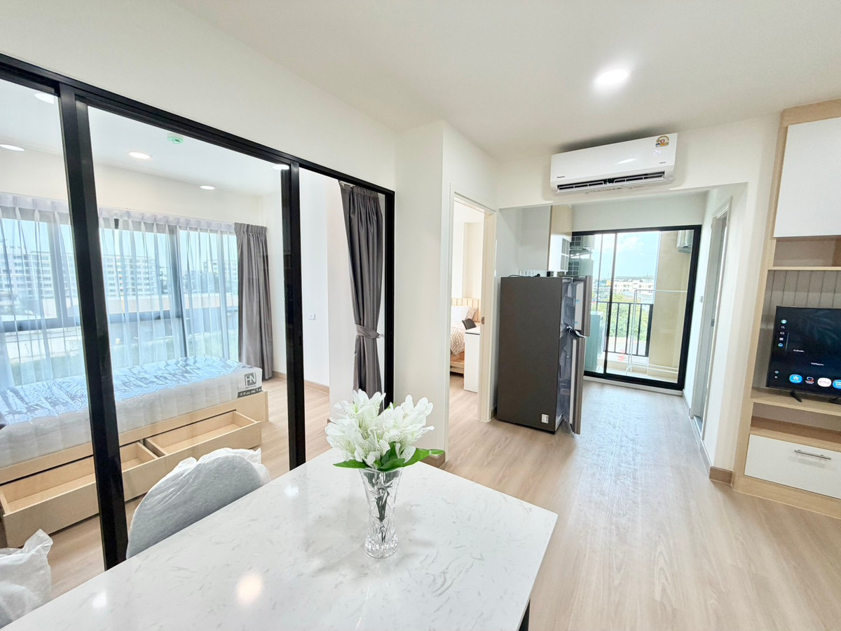 ให้เช่าคอนโดปทุมธานี รังสิต ธรรมศาสตร์ : 📌 เพลิน เพลิน GENWIDE รังสิต-คลองหลวง Phase 2 (คอนโดใกล้ม.กรุงเทพ) 2 ห้องนอน