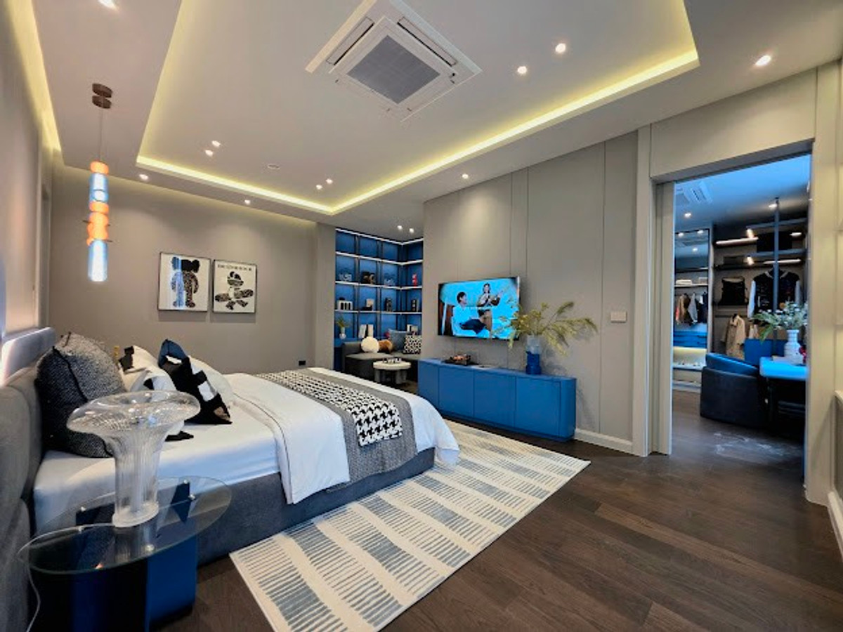 For SaleHouseKaset Nawamin,Ladplakao : 🏛️✨BEON Kaset-Nawamin | 3-story detached house, size 635 sq m, 87 sq m, 5 bedrooms, 6 bathrooms, 4 parking spaces, starting at 44.3 MB. Contact to make an appointment to view Tel.0922635410 (Earth)