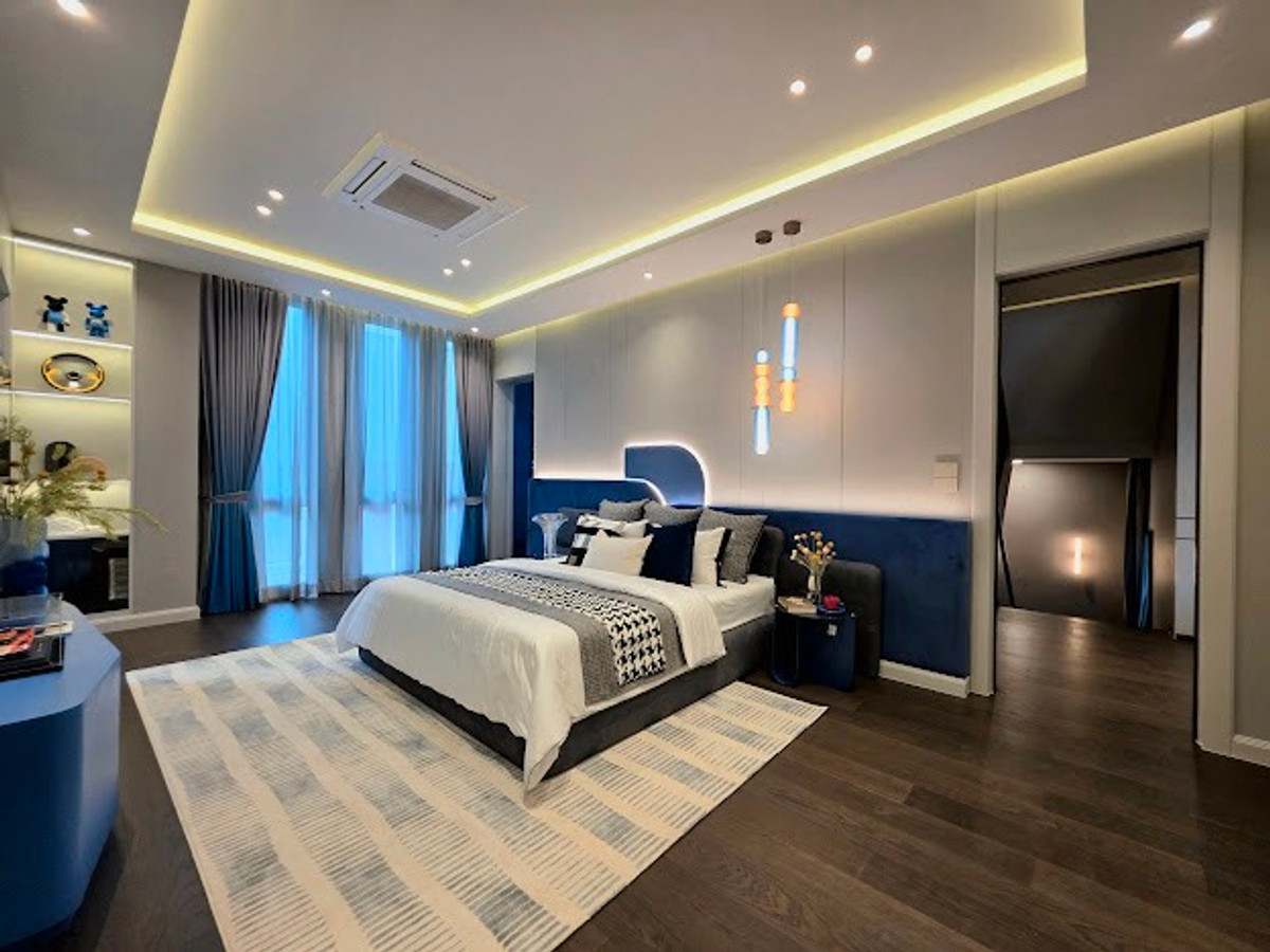 For SaleHouseKaset Nawamin,Ladplakao : 🏛️BEON Kaset-Nawamin🌈3-story detached house, size 635 sq m, 87 sq m, 5 bedrooms, 6 bathrooms, 4 parking spaces, starting at 44.3 MB. Contact to make an appointment to view Tel.0922635410 (Earth)