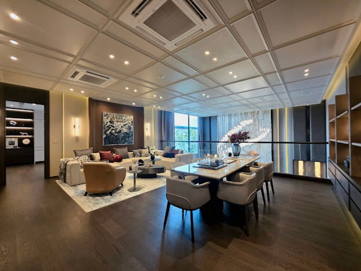 For SaleHouseKaset Nawamin,Ladplakao : 🏛️BEON Kaset-Nawamin✨ 3-story detached house, size 635 sq m, 87 sq m, 5 bedrooms, 6 bathrooms, 4 parking spaces, starting at 44.3 MB. Contact to make an appointment to view Tel.0922635410 (Earth)