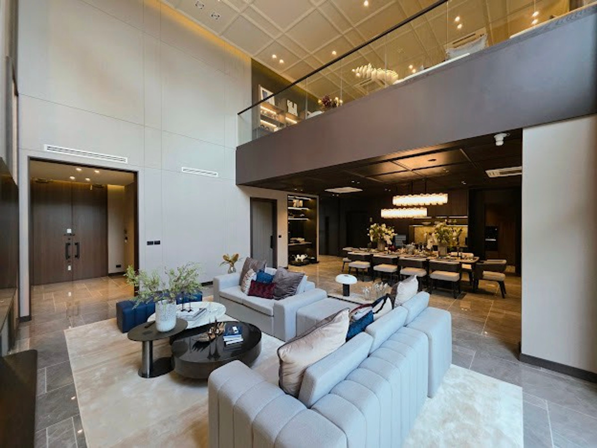 For SaleHouseKaset Nawamin,Ladplakao : 🏛️BEON Kaset-Nawamin🌈3-story detached house, size 635 sq m, 87 sq m, 5 bedrooms, 6 bathrooms, 4 parking spaces, starting at 44.3 MB. Contact to make an appointment to view Tel.0922635410 (Earth)