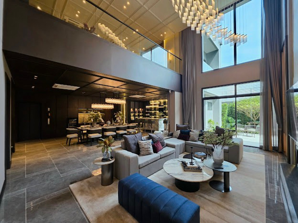 For SaleHouseKaset Nawamin,Ladplakao : 🏛️BEON Kaset-Nawamin✨ 3-story detached house, size 635 sq m, 87 sq m, 5 bedrooms, 6 bathrooms, 4 parking spaces, starting at 44.3 MB. Contact to make an appointment to view Tel.0922635410 (Earth)