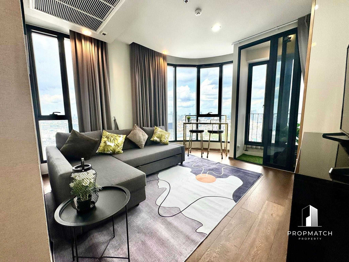 ให้เช่าคอนโดอารีย์ อนุสาวรีย์ : ✨Flash Deal ✨IDEO Q Victory( 2Bed 1Bath 48SQM.) แต่งครบพร้อมอยู่ !! เพียง 38,000บาทต่อเดือน Tel.0981315848 @propmatch