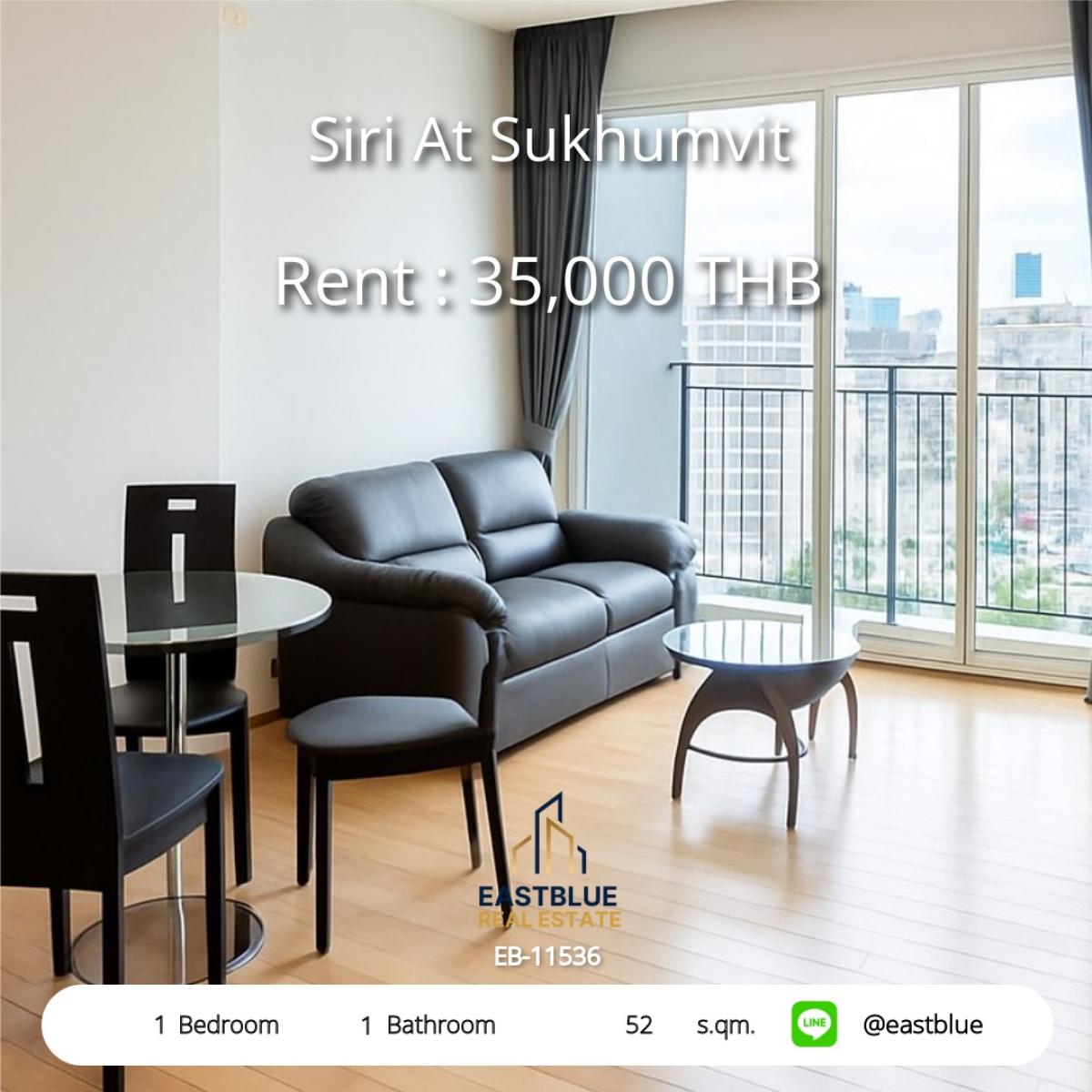 For RentCondoSukhumvit, Asoke, Thonglor : Luxury 1 bedroom condo near BTS Thonglor 
Rent for only 35,000 baht/month with complete amenities!