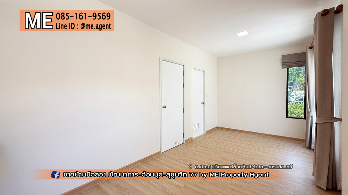 For SaleTownhomePattanakan, Srinakarin : Townhouse for sale, corner house, 2 floors, Pruksa Ville 73, Phatthanakan 38, newly renovated, wide front of the house. Near Ekkamai-Thonglor-Sukhumvit, call 064-954-9619 (TA67-26)