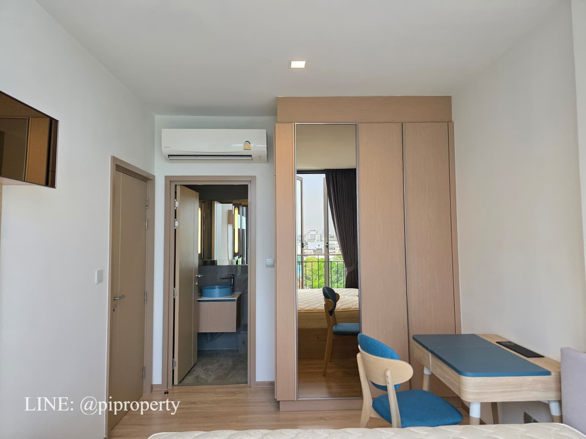 For RentCondoOnnut, Udomsuk : River view 2 Bedrooms unit for rent in Kawa Haus. T77 community with a British international school Prep and Sansiri farm. On Nut living area. 