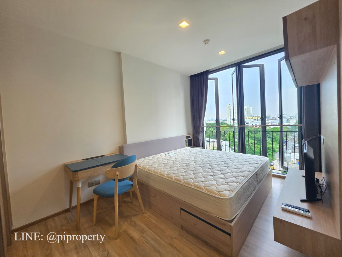 For RentCondoOnnut, Udomsuk : River view 2 Bedrooms unit for rent in Kawa Haus. T77 community with a British international school Prep and Sansiri farm. On Nut living area. 