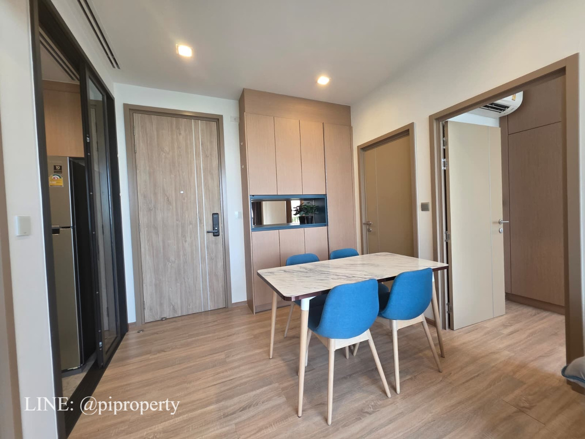 For RentCondoOnnut, Udomsuk : River view 2 Bedrooms unit for rent in Kawa Haus. T77 community with a British international school Prep and Sansiri farm. On Nut living area. 