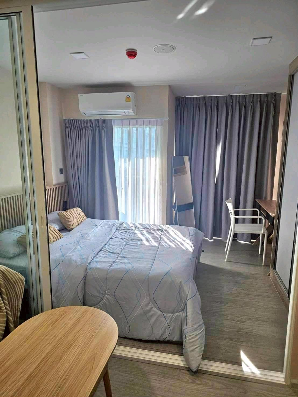 ให้เช่าคอนโดปทุมธานี รังสิต ธรรมศาสตร์ : ทุกการจากลาไม่ต้องมีผู้ร้าย ปล่อยเช่า Kave Island คอนโดตึก D ชั้น 4 | ขนาด 24.5 ตร.ม. 