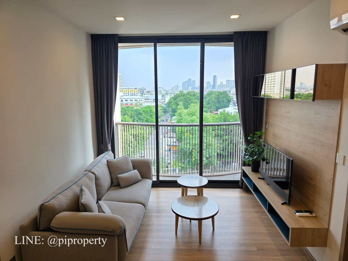 For RentCondoOnnut, Udomsuk : River view 2 Bedrooms unit for rent in Kawa Haus. T77 community with a British international school Prep and Sansiri farm. On Nut living area. 