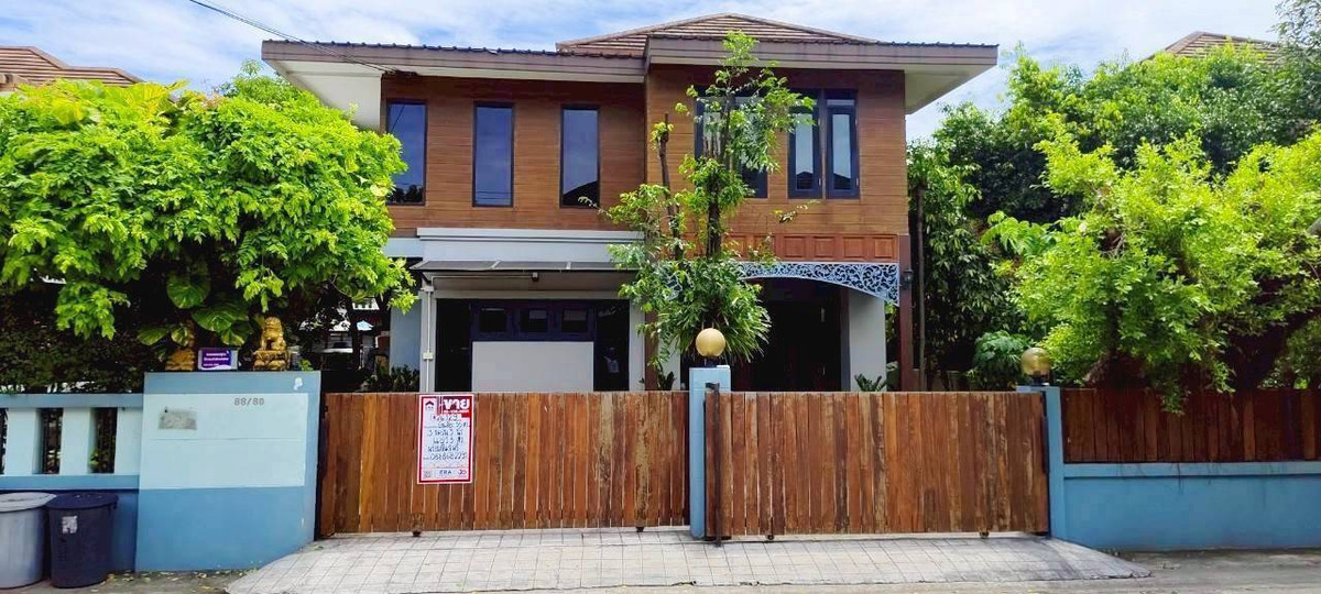 ขายบ้านนวมินทร์ รามอินทรา : ขายบ้านเดี่ยว 2 ชั้น เดอะธารา (The Tara) เนื้อที่ 55  ตารางวา  ซ.3 รามอินทรา 109 พระยาสุเรนทร์ 35 บางชัน คลองสามวา 