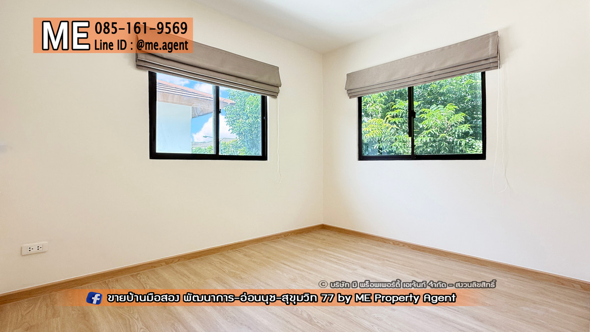 For SaleTownhomePattanakan, Srinakarin : Townhouse for sale, corner house, 2 floors, Pruksa Ville 73, Phatthanakan 38, newly renovated, wide front of the house. Near Ekkamai-Thonglor-Sukhumvit, call 064-954-9619 (TA67-26)