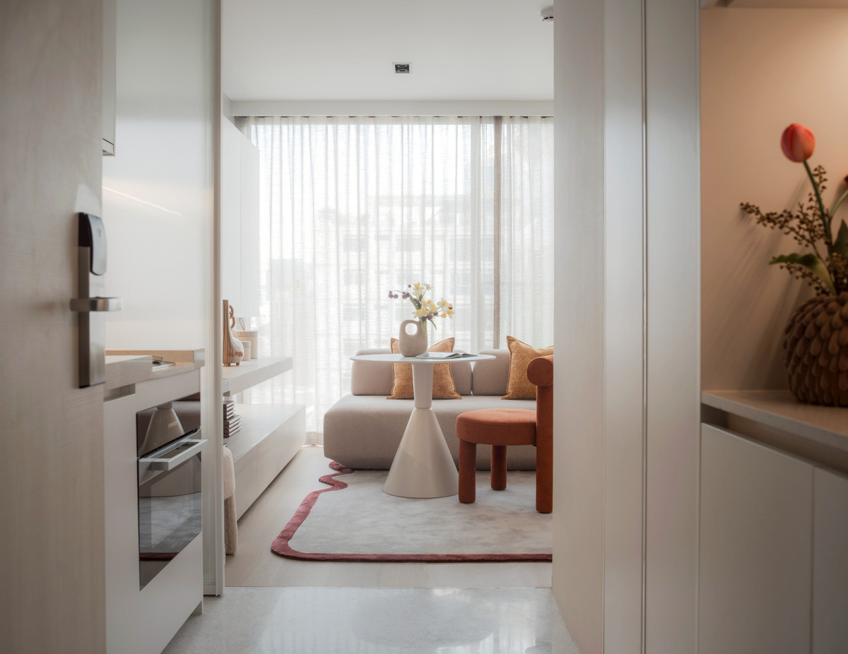 For SaleCondoSukhumvit, Asoke, Thonglor : ✨Buy directly from the project Fully decorated room, ready to move in 🐶SCOPE Promsri (1 bedroom, 28 sq m.) only 6.8 MB!! Tel.0922635410 (Earth)