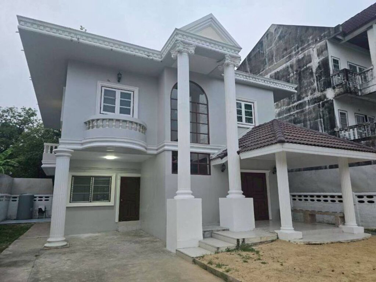 For RentHouseRamkhamhaeng, Hua Mak : For Rent Single house, Ramkhamhaeng 68 Address 190/84 (empty house, no furniture)  (near BTS Yellow Line, Lam Sali Intersection Station)