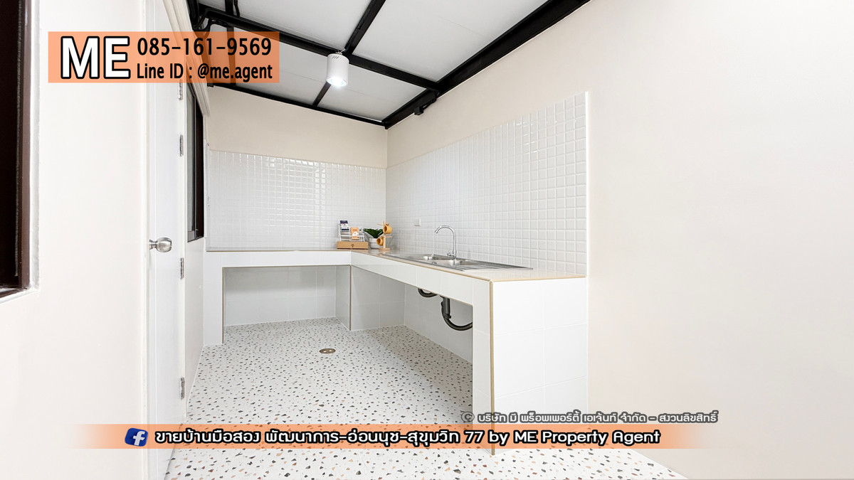 For SaleTownhomePattanakan, Srinakarin : Townhouse for sale, corner house, 2 floors, Pruksa Ville 73, Phatthanakan 38, newly renovated, wide front of the house. Near Ekkamai-Thonglor-Sukhumvit, call 064-954-9619 (TA67-26)