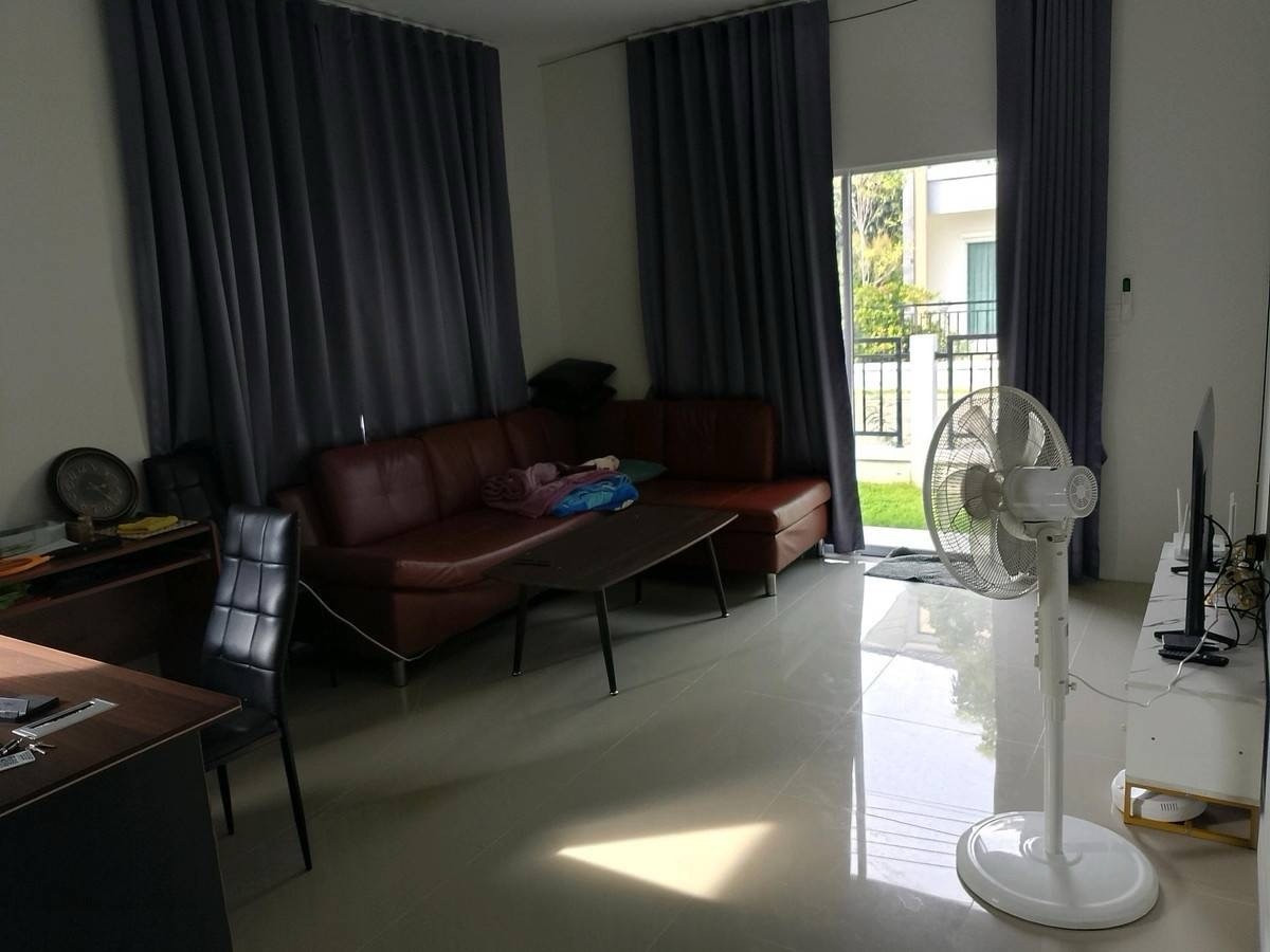 ให้เช่าบ้านสมุทรปราการ สำโรง : ให้เช่าบ้านเดี่ยว ลลิลทาวน์ แลนซีโอ คริป 3 บางนา - สุวรรณภูมิ ใกล้ รพ.บางเสาธง 15 นาที