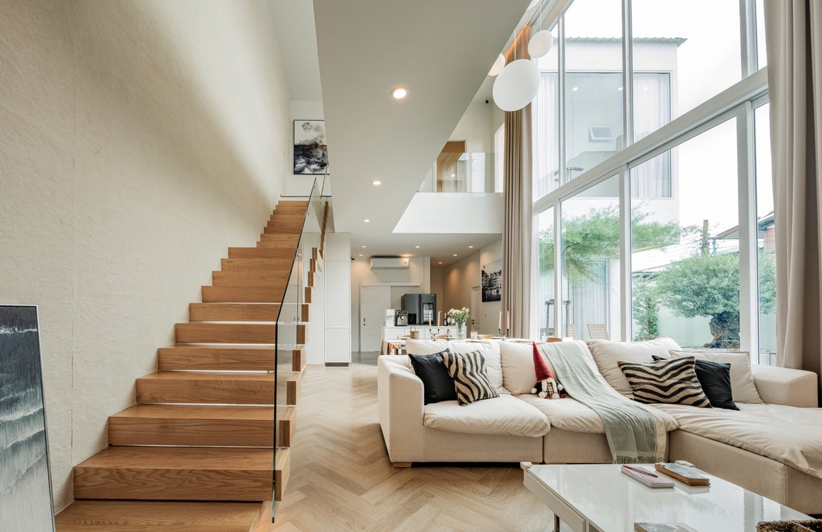 For SaleHouseChokchai 4, Ladprao 71, Ladprao 48, : ✨New house for sale, self-built, good location, hard to find, Lat Phrao area 64🏡2-story detached house with swimming pool Usable area 440 sq m., land 100 sq m. | 3 bedrooms, 5 bathrooms, 4 parking spaces, only 30 MB!!! Contact to make an appointment to vi