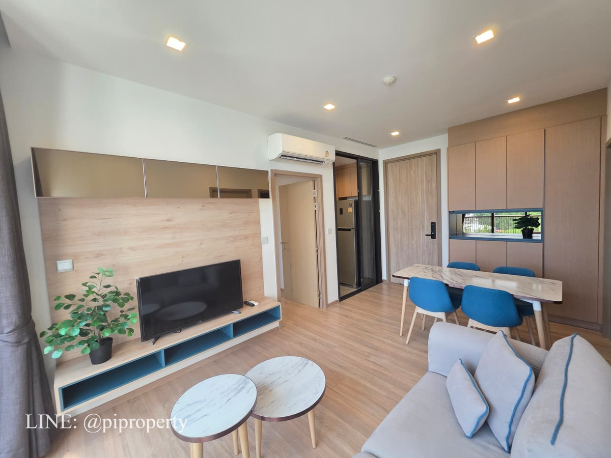 For RentCondoOnnut, Udomsuk : River view 2 Bedrooms unit for rent in Kawa Haus. T77 community with a British international school Prep and Sansiri farm. On Nut living area. 