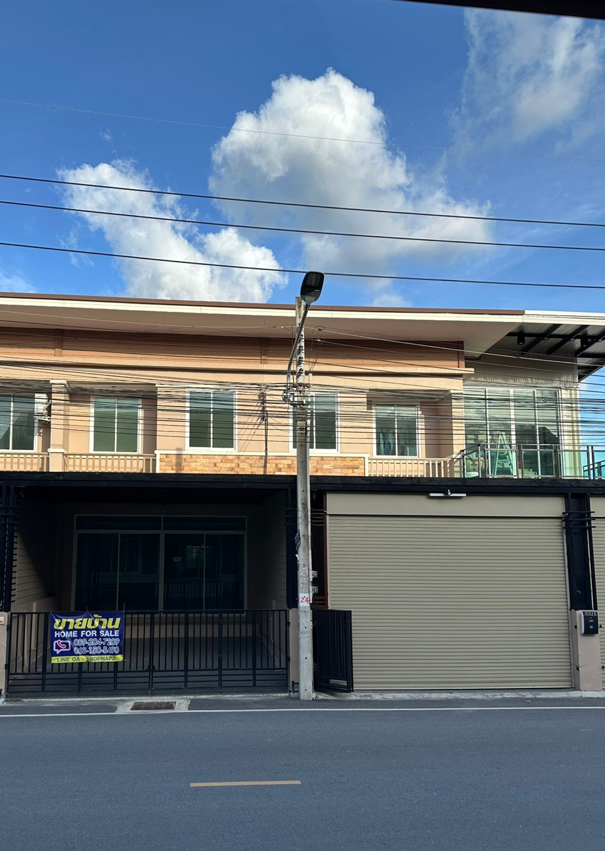 TownhomePattaya, Bangsaen, Chonburi : Townhome Napanapha 🌟Width 5 meters🌟 Usable area 163 sq m.