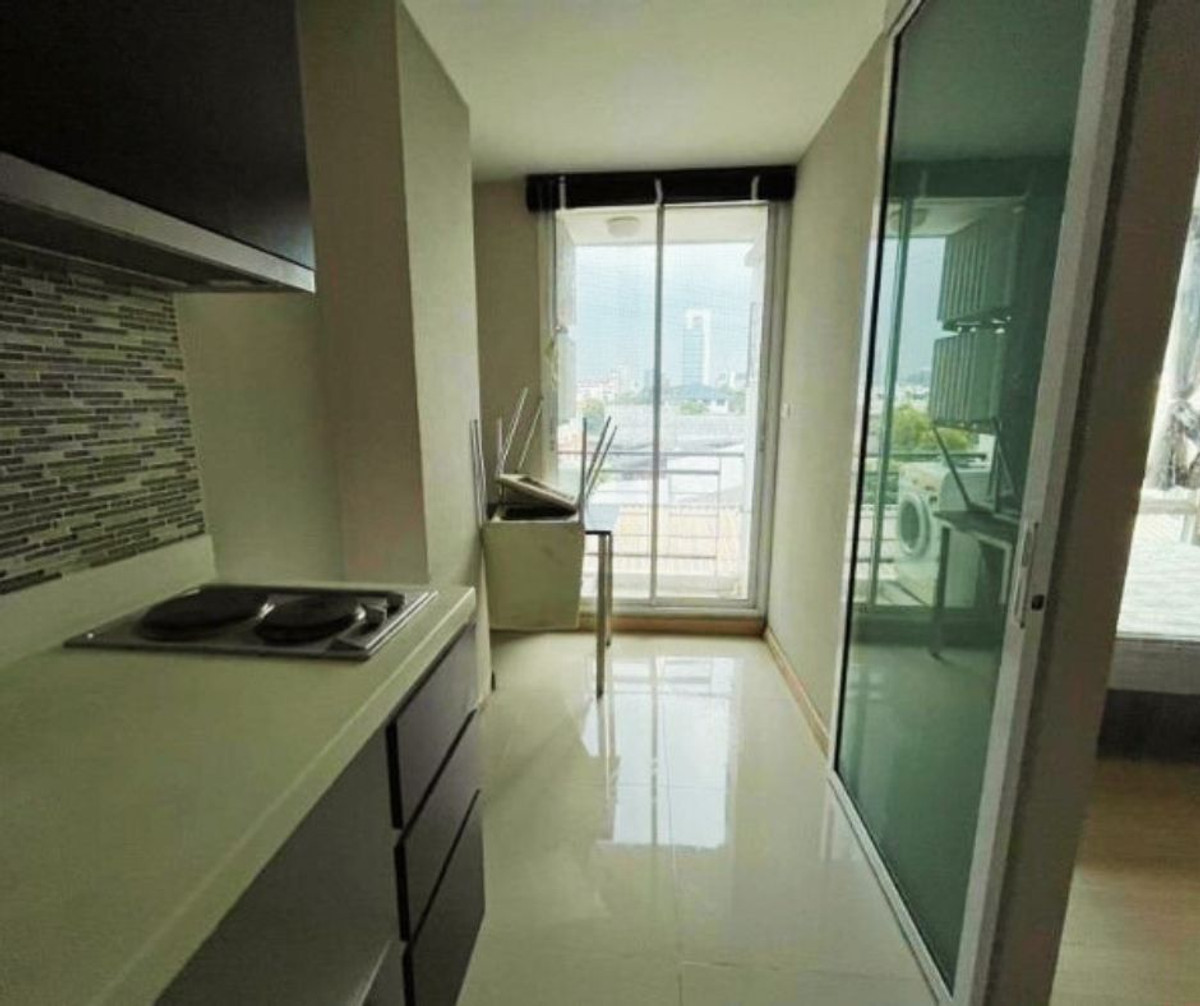 For SaleCondoLadprao, Central Ladprao : Condo for sale Lugano Lat Phrao 18, 4th floor, size 35.38 sq m, 1 bedroom, near MRT Lat Phrao | Good price, free transfer, suitable for both living and investing.