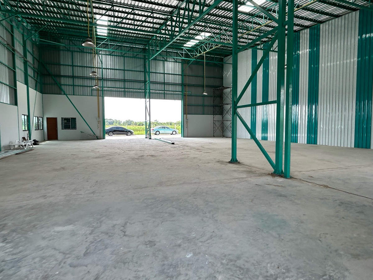 For RentWarehouseMin Buri, Romklao : For rent, newly built warehouse, Suwinthawong, Minburi, Nong Chok.
