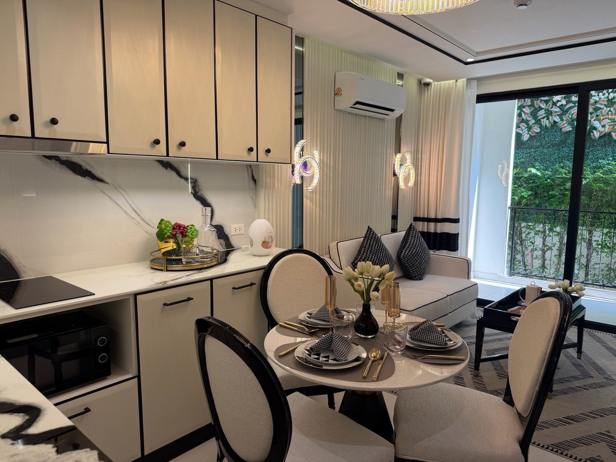 For SaleCondoPattaya, Bangsaen, Chonburi : 🌆New project Embassy Pattaya, large room | wide balcony | central area Luxury✨ near Jomtien Beach