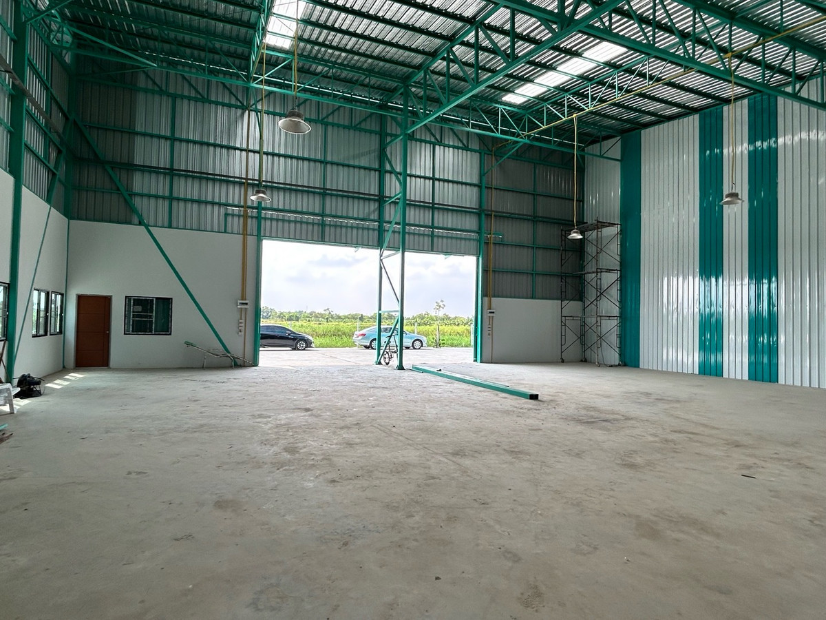 For RentWarehouseMin Buri, Romklao : For rent, newly built warehouse, Suwinthawong, Minburi, Nong Chok.