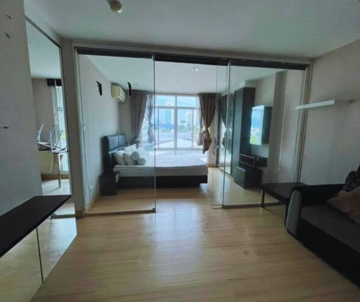 For SaleCondoLadprao, Central Ladprao : Condo for sale Lugano Lat Phrao 18, 4th floor, size 35.38 sq m, 1 bedroom, near MRT Lat Phrao | Good price, free transfer, suitable for both living and investing.