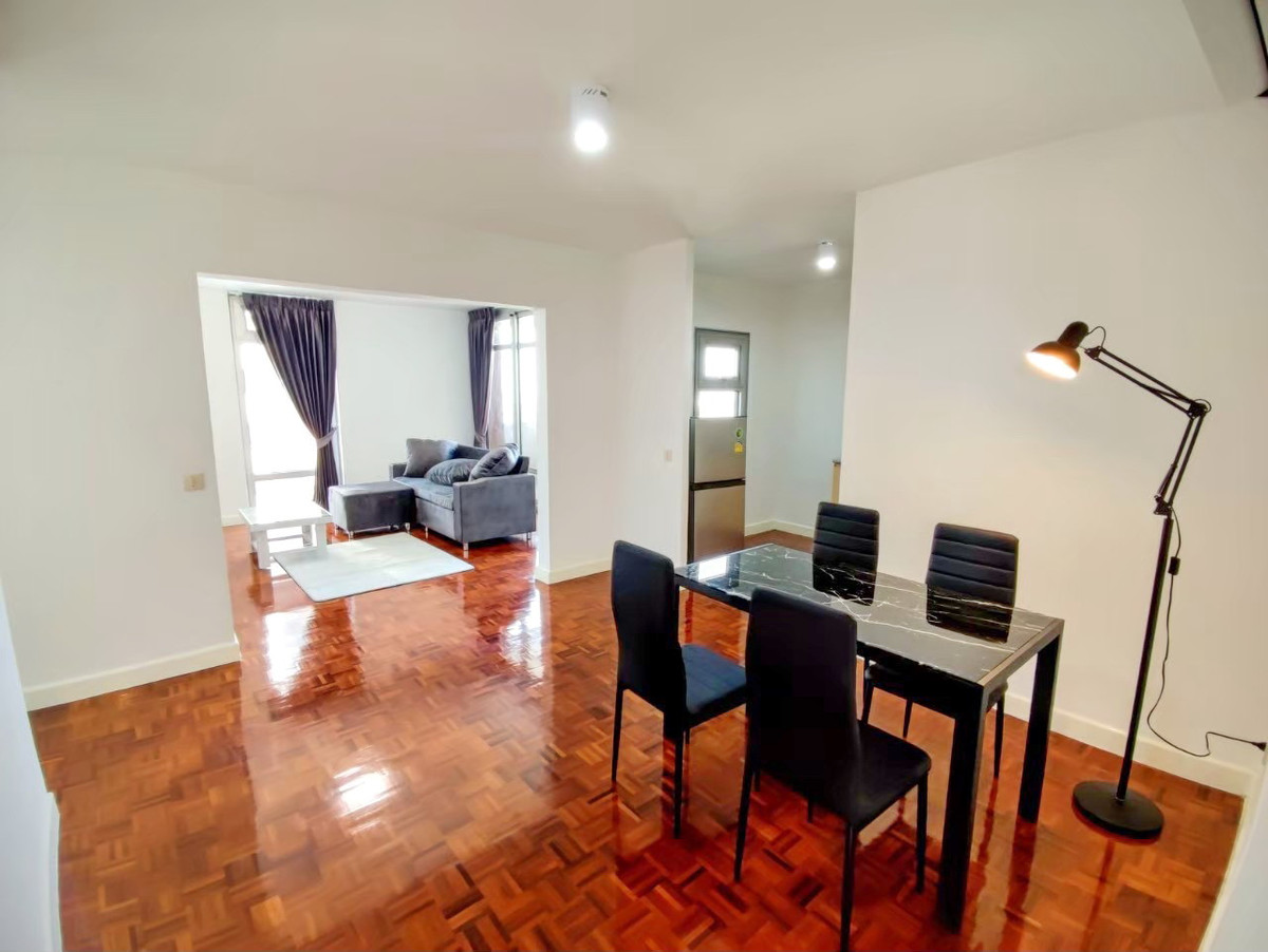 For RentCondoChaengwatana, Muangthong : For rent, Riviera 2, Muang Thong Thani, has high privacy, first floor has only 4 rooms.